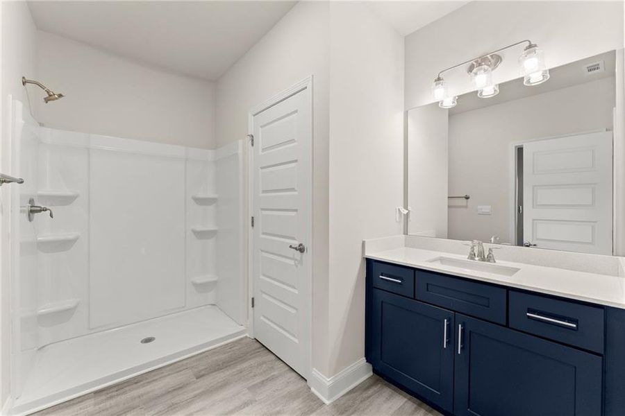 Furnished interior view inside a new home in Magnolia Villas, Cornelia (Image 14).