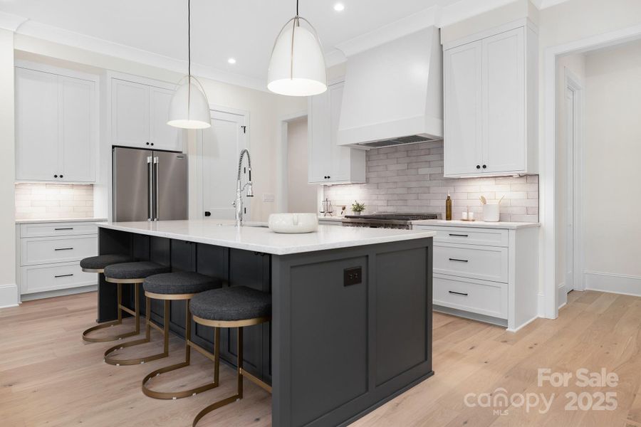 Furnished interior view inside a new home in , Charlotte (Image 26).