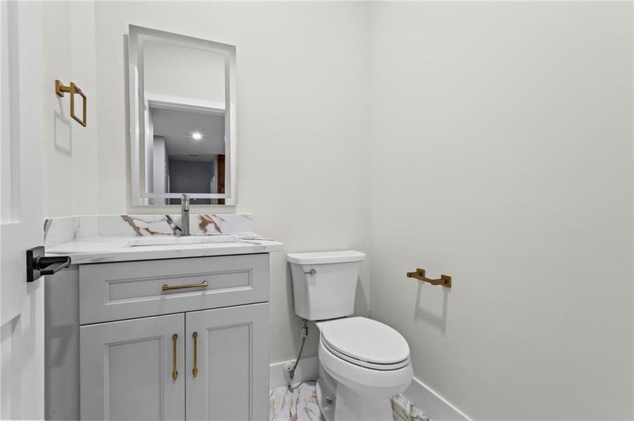 Furnished interior view inside a new home in , Marietta (Image 12).