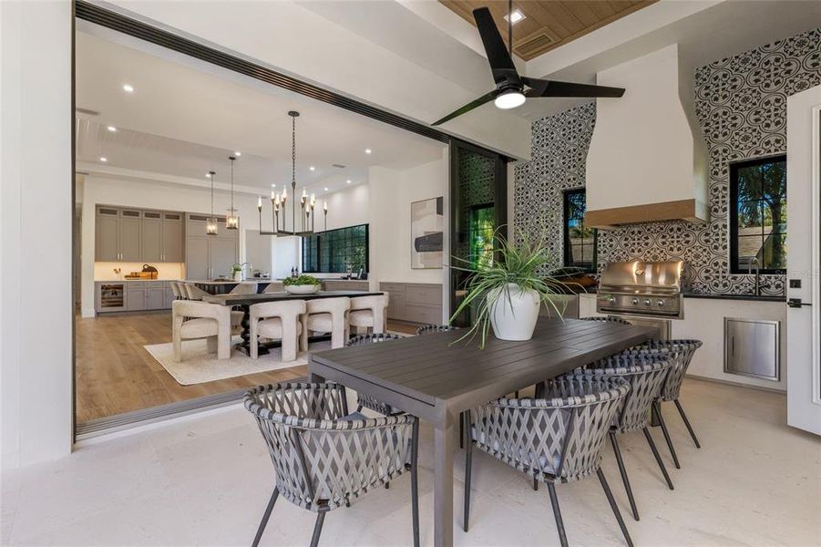 Furnished interior view inside a new home in , Sarasota (Image 7).