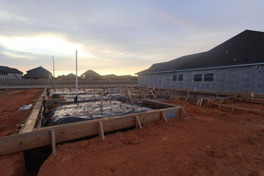 Every foundation at DWH is engineered and it’s inspected three times! We do not do “batch” testing.  Rest easy knowing your foundation comes with a 10 year warranty.