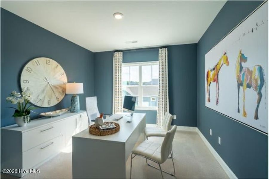 Furnished interior view inside a new home in Coastal Haven, Leland (Image 10). Furnished interior view inside a new home in Coastal Haven, Leland (Image 10).