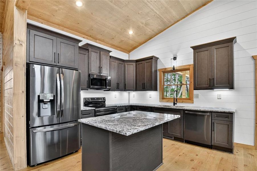 Furnished interior view inside a new home in , Blue Ridge (Image 6).