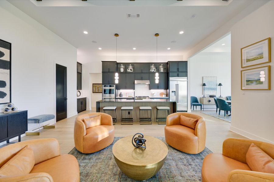 Representative furnished interior of a home built from the Kerrville by Giddens Homes in Burnet Hilltop Estates, Cedar Park (Image 7). Representative furnished interior of a home built from the Kerrville by Giddens Homes in Burnet Hilltop Estates, Cedar Park (Image 7).