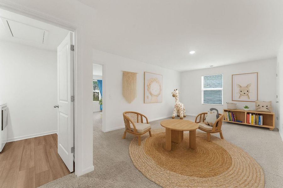 Furnished interior view inside a new home in , Summerville (Image 4).