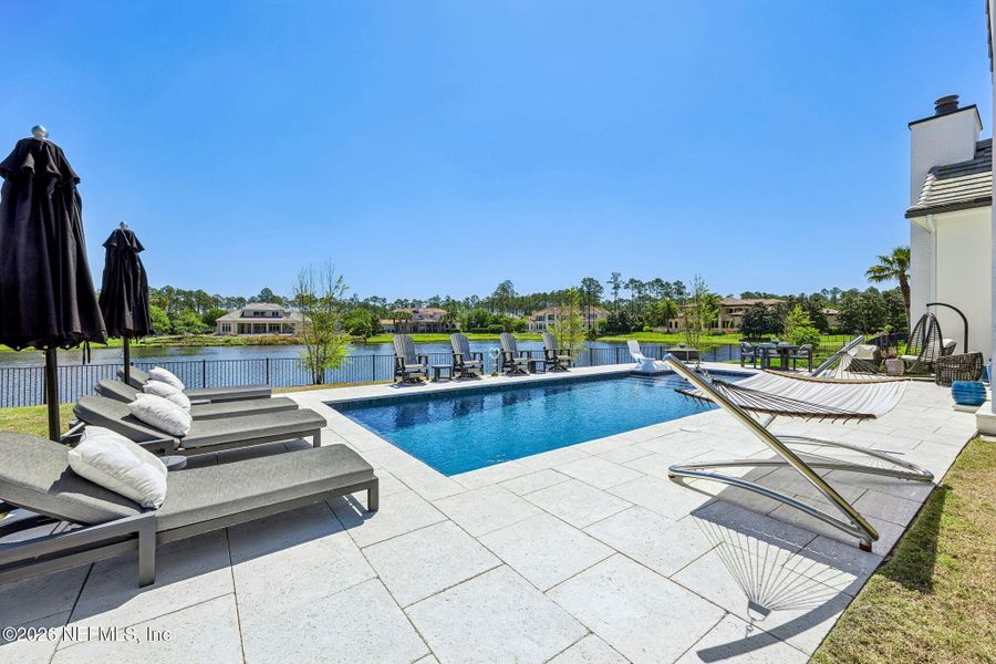 Exterior details and patio area of a home in , Jacksonville (Image 32).