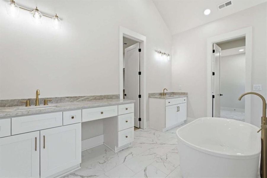 Furnished interior view inside a new home in , Carrollton (Image 18).