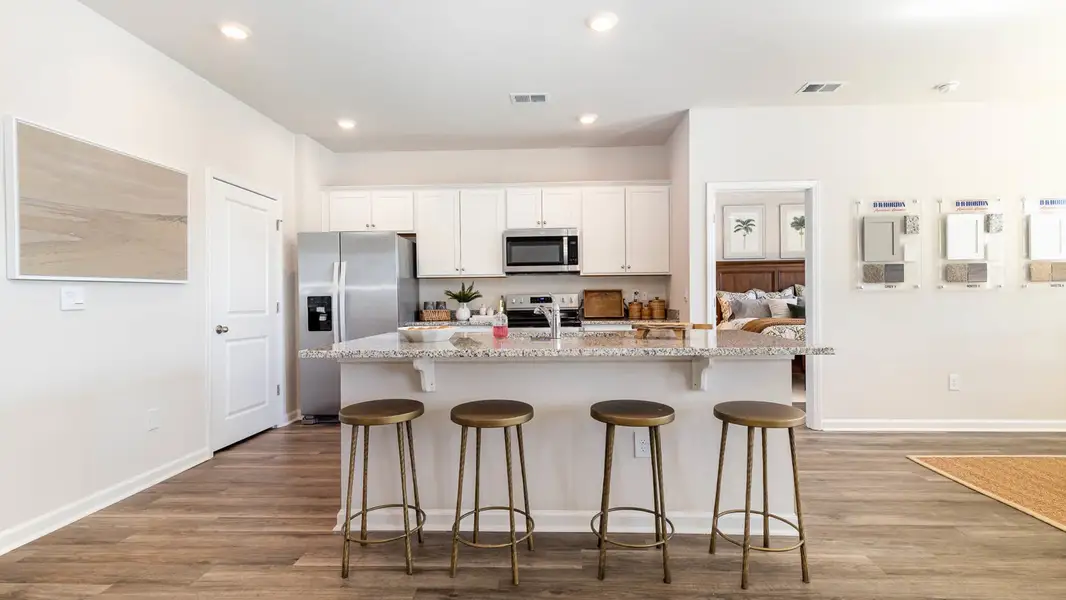 Furnished interior view inside a new home in Fox Run, Supply (Image 3).