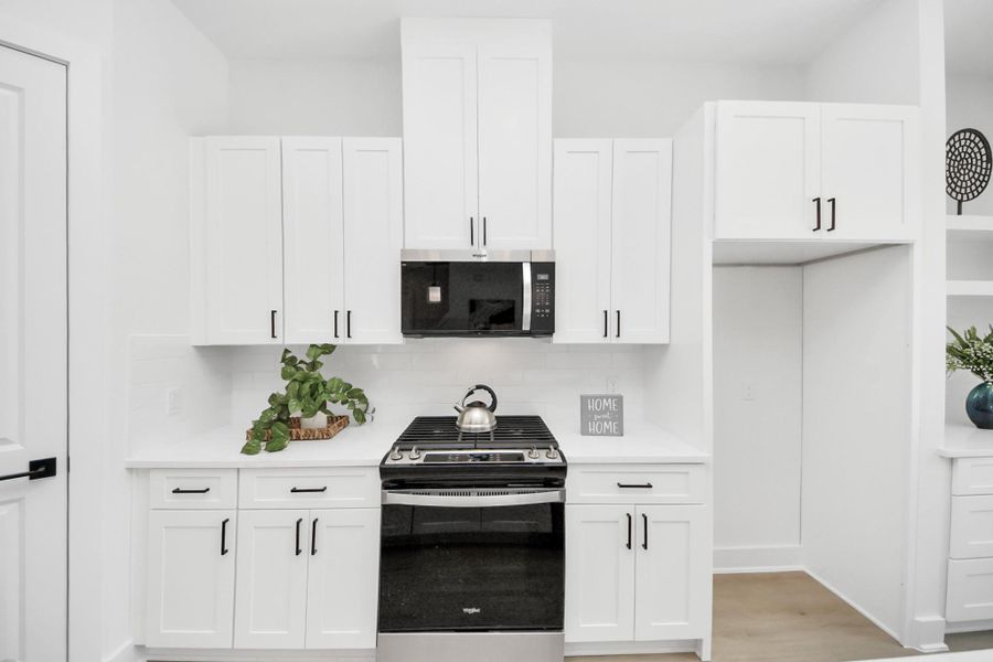 Furnished interior view inside a new home in , Houston (Image 9).