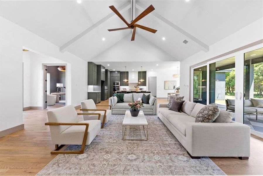 Furnished interior view inside a new home in , Red Oak (Image 15).