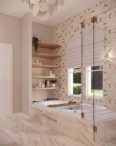 Furnished interior view inside a new home in , Gotha (Image 13).