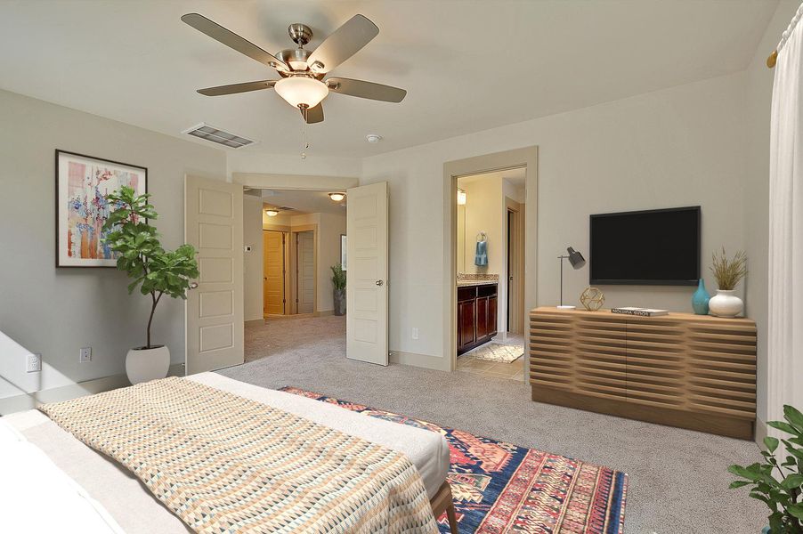 Church Hill Master Bedroom Furnished