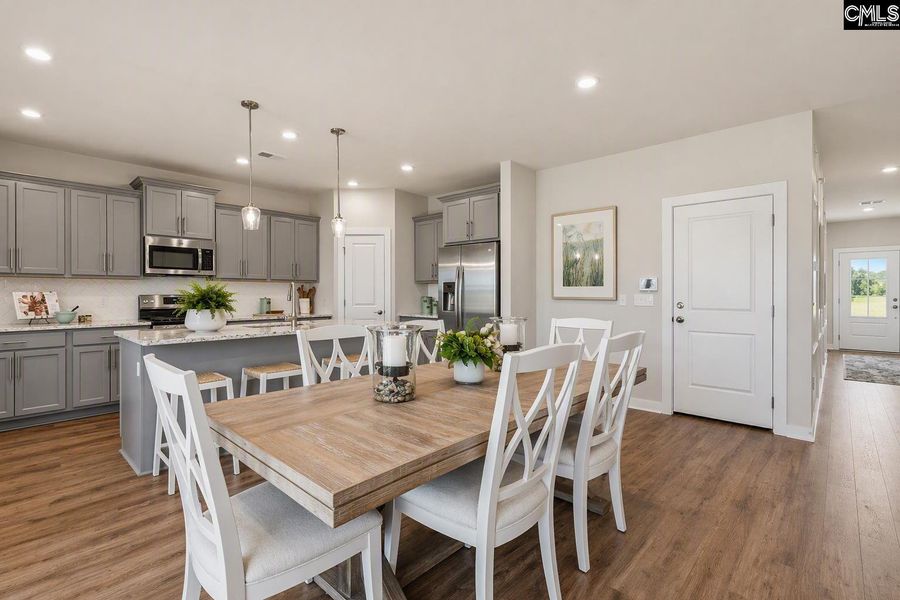 Furnished interior view inside a new home in Boykin Hills, Chapin (Image 11).