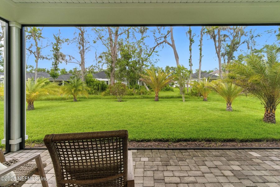 Exterior details and patio area of a home in , St. Johns (Image 22).