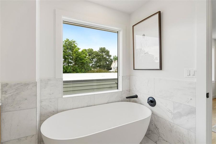 Furnished interior view inside a new home in , Atlanta (Image 42).
