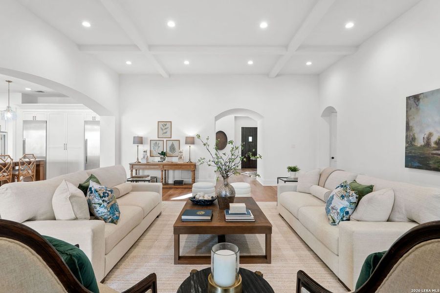 Furnished interior view inside a new home in , Terrell Hills (Image 10).