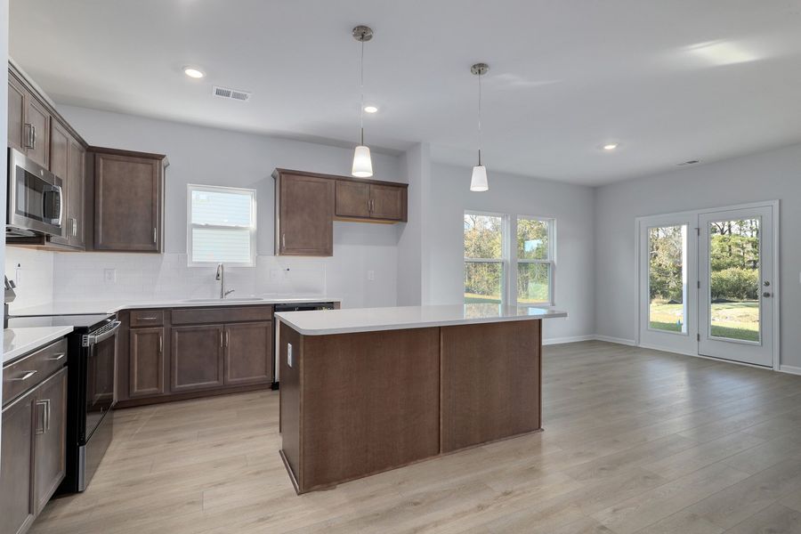 Furnished interior view inside a new home in Jordan Grove, Conway (Image 8). Furnished interior view inside a new home in Jordan Grove, Conway (Image 8).