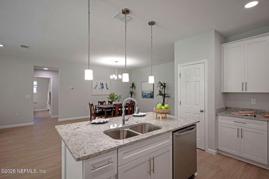 Furnished interior view inside a new home in , Jacksonville (Image 5).