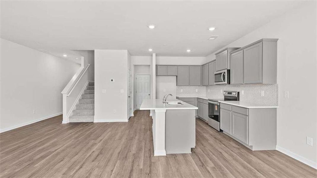 Furnished interior view inside a new home in Echo Glen, Stockbridge (Image 5).