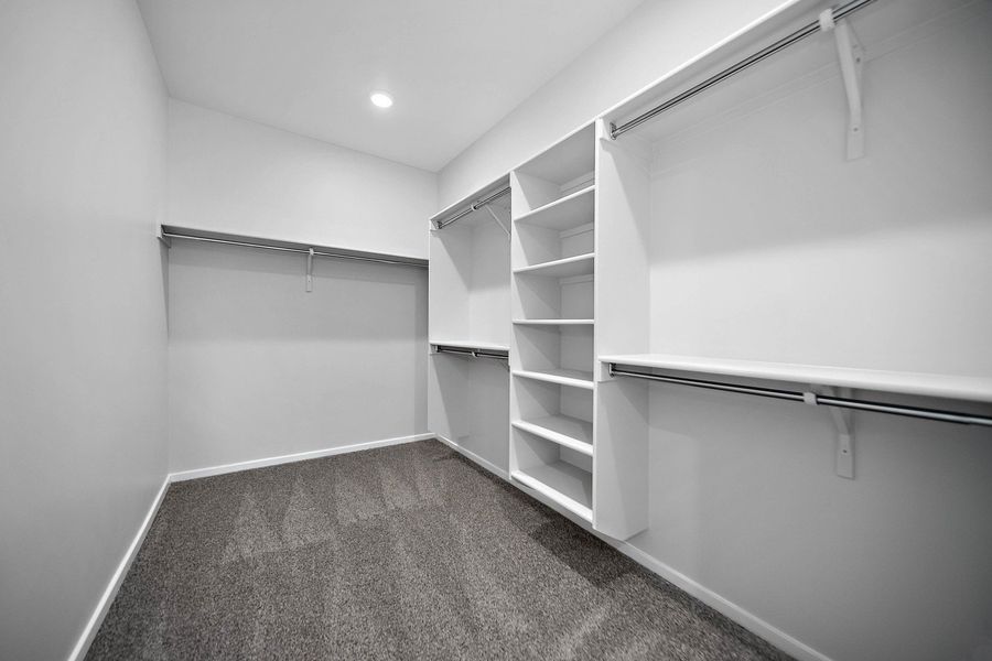 Representative unfurnished interior of a home built from the Capitan by Hakes Brothers in Summer Sky North, El Paso (Image 24).
