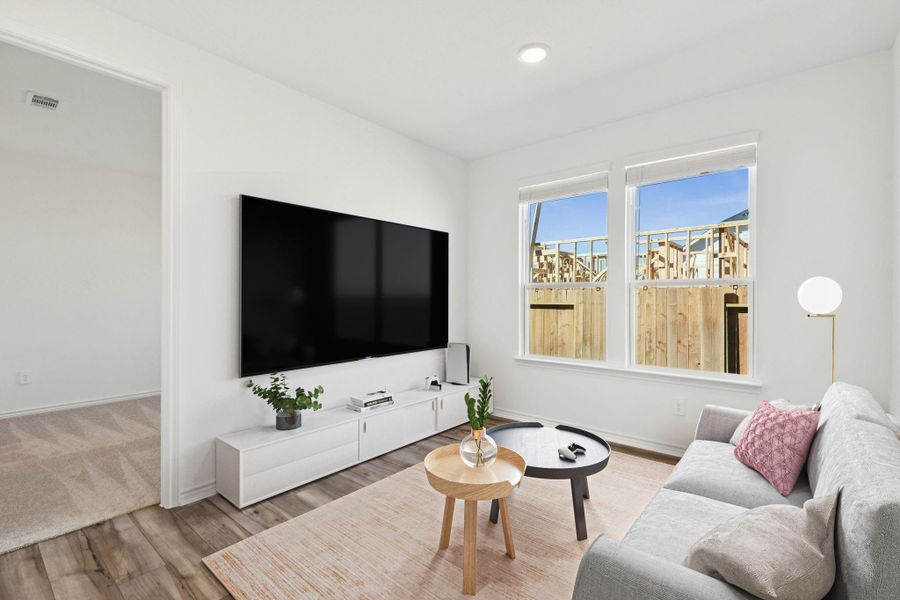 Furnished interior view inside a new home in Montgomery Bend, Montgomery (Image 11).