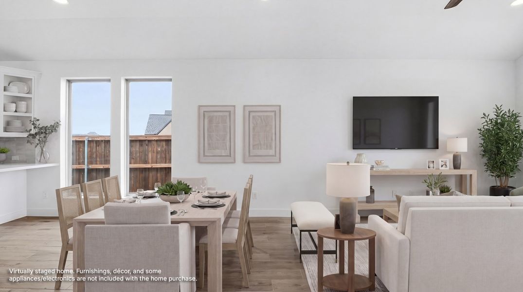 Furnished interior view inside a new home in Meraki, Forney (Image 6).