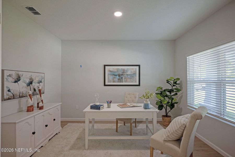 Furnished interior view inside a new home in , Jacksonville (Image 14).
