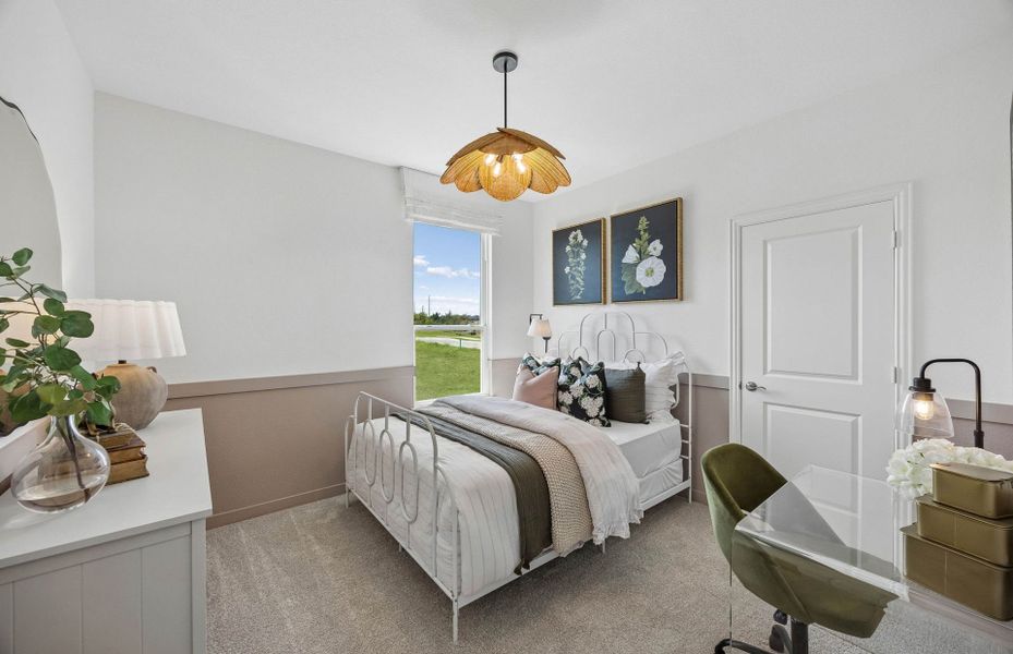Representative furnished interior of a home built from the Emory by Pulte Homes in Wilson Creek Meadows, Celina (Image 16).
