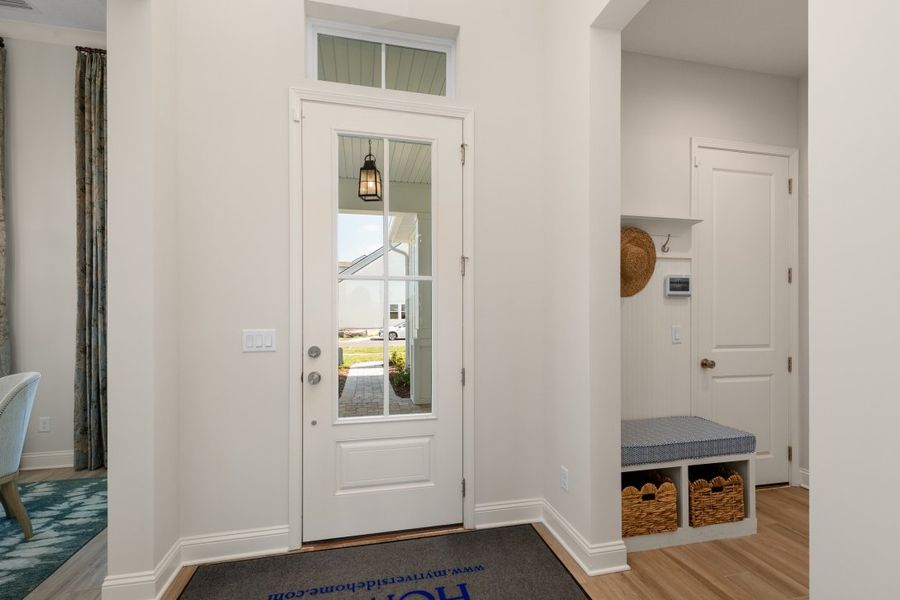 Representative furnished interior of a home built from the Sawyer by Riverside Homes in Mariposa at EverRange, Jacksonville (Image 57).