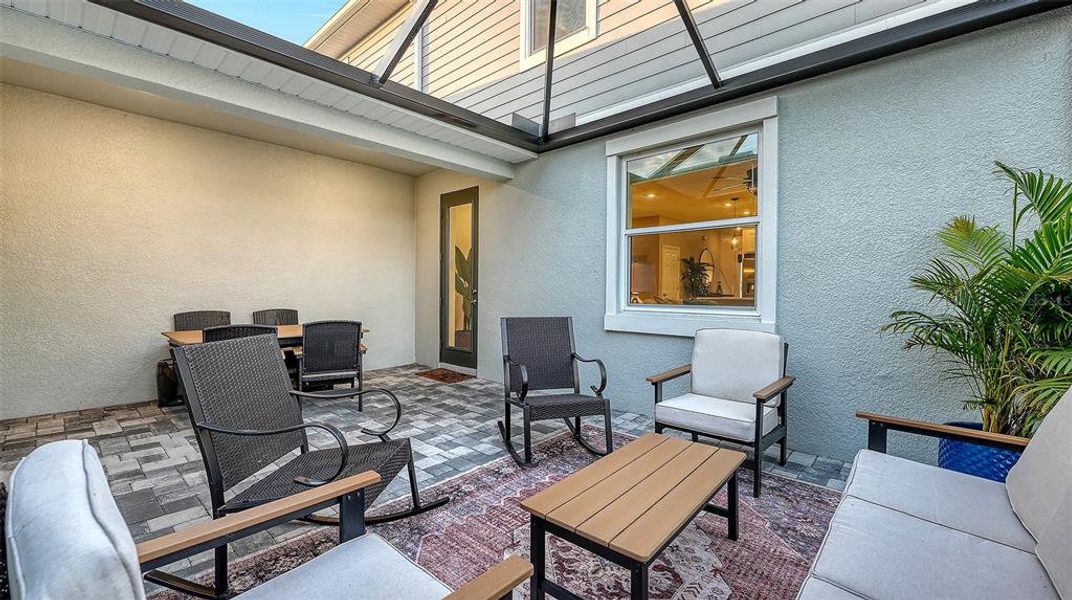 Exterior details and patio area of a home in , Lakewood Ranch (Image 22).