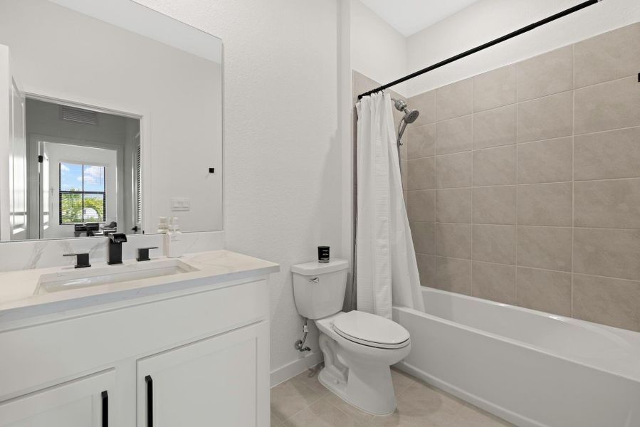 Furnished interior view inside a new home in , Pompano Beach (Image 19). Furnished interior view inside a new home in , Pompano Beach (Image 19).