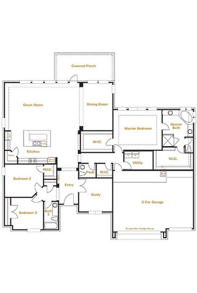 Ashbourne Floor Plan in the Highland Estates, San Antonio | Sitterle Homes Ashbourne Floor Plan in the Highland Estates, San Antonio | Sitterle Homes