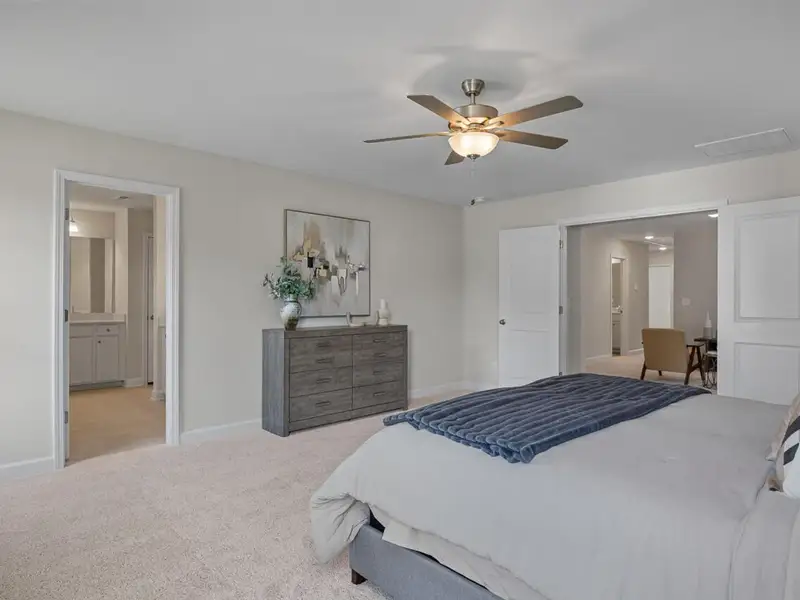 Furnished interior view inside a new home in Gregory Village, Lillington (Image 9).