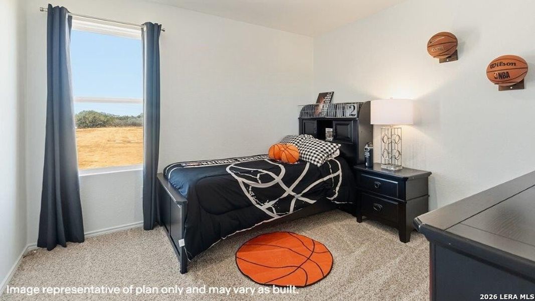 Furnished interior view inside a new home in Sereno Springs, Converse (Image 23).