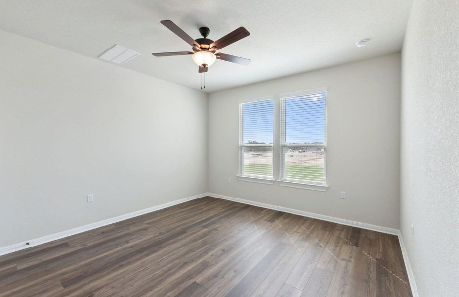 Spacious, unfurnished interior of a new home in Sun City Texas, Georgetown (Image 14). Spacious, unfurnished interior of a new home in Sun City Texas, Georgetown (Image 14).
