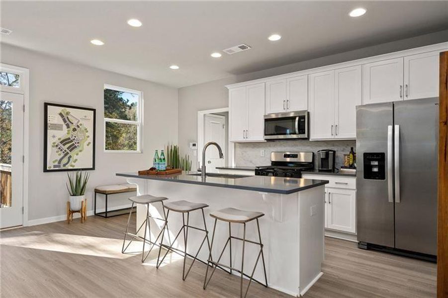 Furnished interior view inside a new home in Harmony, Auburn (Image 40).