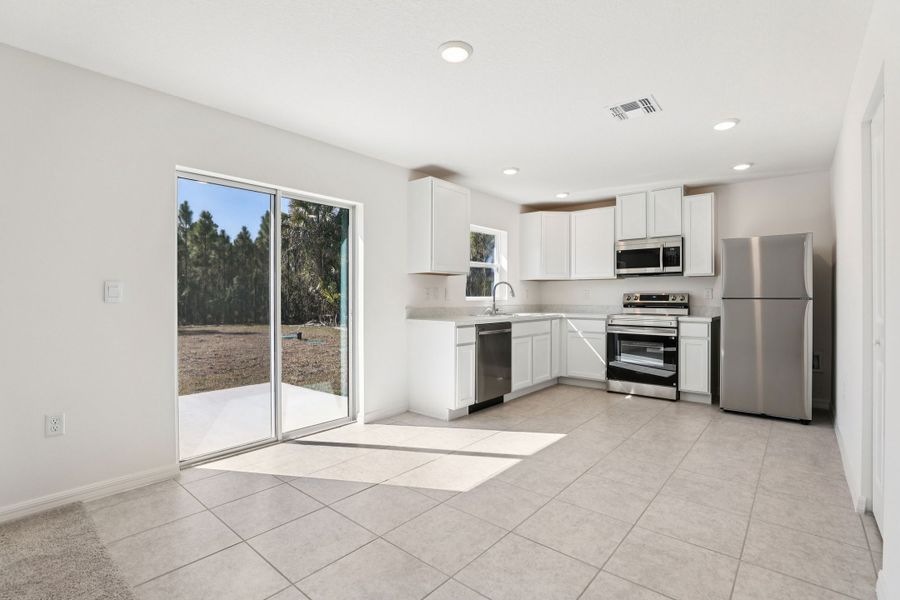 Representative furnished interior of a home built from the Poinsettia by Maronda Homes in Cape Coral, Cape Coral (Image 26).