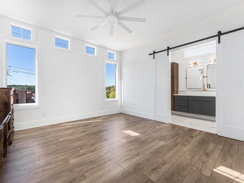 Spacious, unfurnished interior of a new home in , Canton (Image 18). Spacious, unfurnished interior of a new home in , Canton (Image 18).