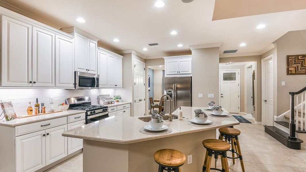 Representative furnished interior of a home built from the Bonaire by Taylor Morrison in Veranda Oaks, Port St. Lucie (Image 58).