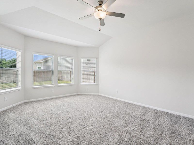 Spacious, unfurnished interior of a new home in Riverbend at Double Eagle - Boulevard Collection, Cedar Creek (Image 26). Spacious, unfurnished interior of a new home in Riverbend at Double Eagle - Boulevard Collection, Cedar Creek (Image 26).