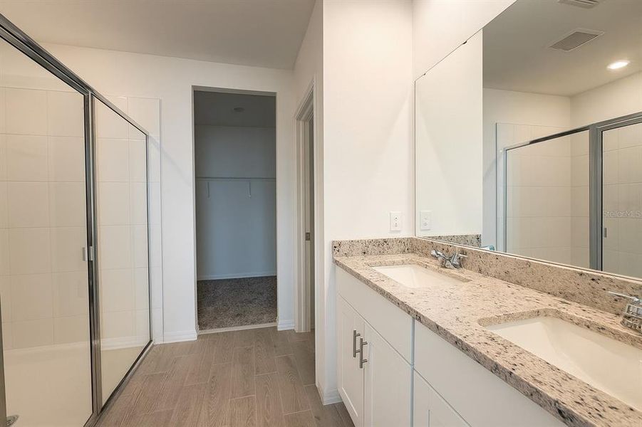 Furnished interior view inside a new home in Deer Run at Crosswinds, Davenport (Image 7).