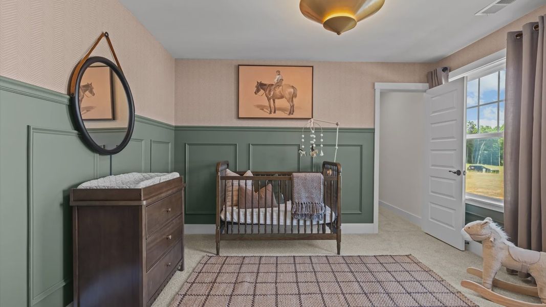 Representative furnished interior of a home built from the Beramont by DRB Homes in Oakmont Manor, Oxford (Image 16).