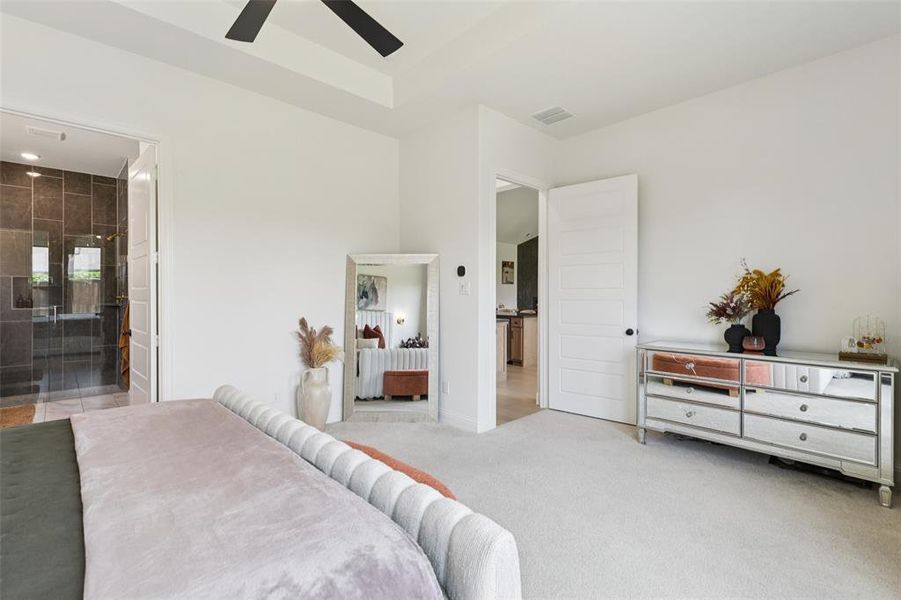 Furnished interior view inside a new home in , Rowlett (Image 22).