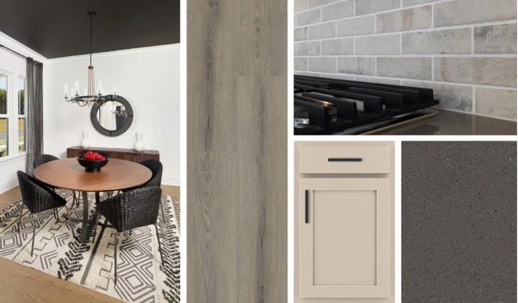 Sample of building materials used in homes in Westland Ranch, League City (Image 5).