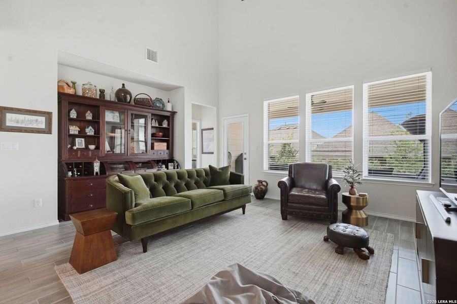 Furnished interior view inside a new home in Bison Ridge, San Antonio (Image 33).