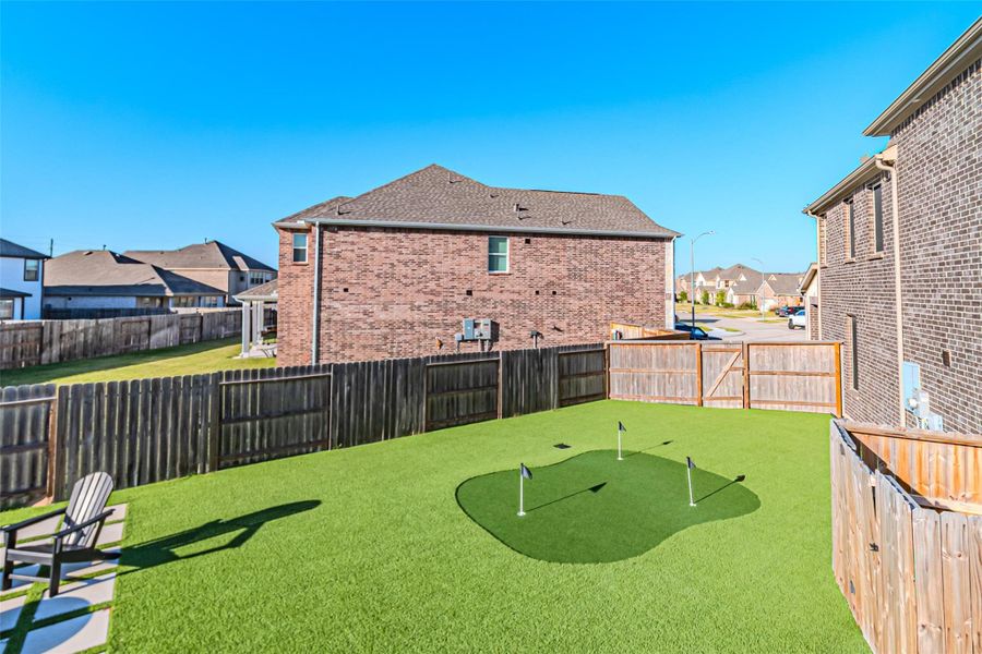 Exterior details and patio area of a home in , Cypress (Image 24). Exterior details and patio area of a home in , Cypress (Image 24).