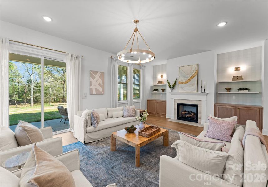 Furnished interior view inside a new home in , Locust (Image 15).