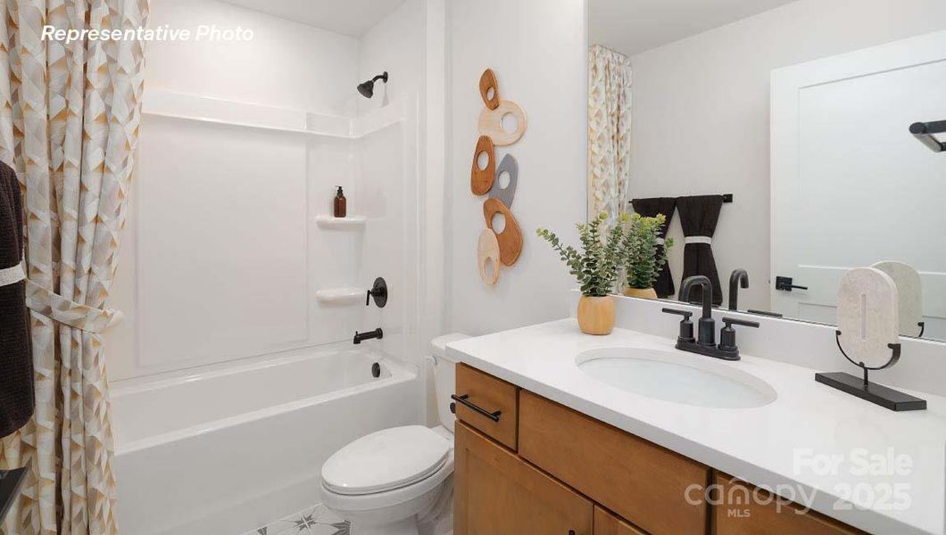 Furnished interior view inside a new home in Westport, York (Image 15).
