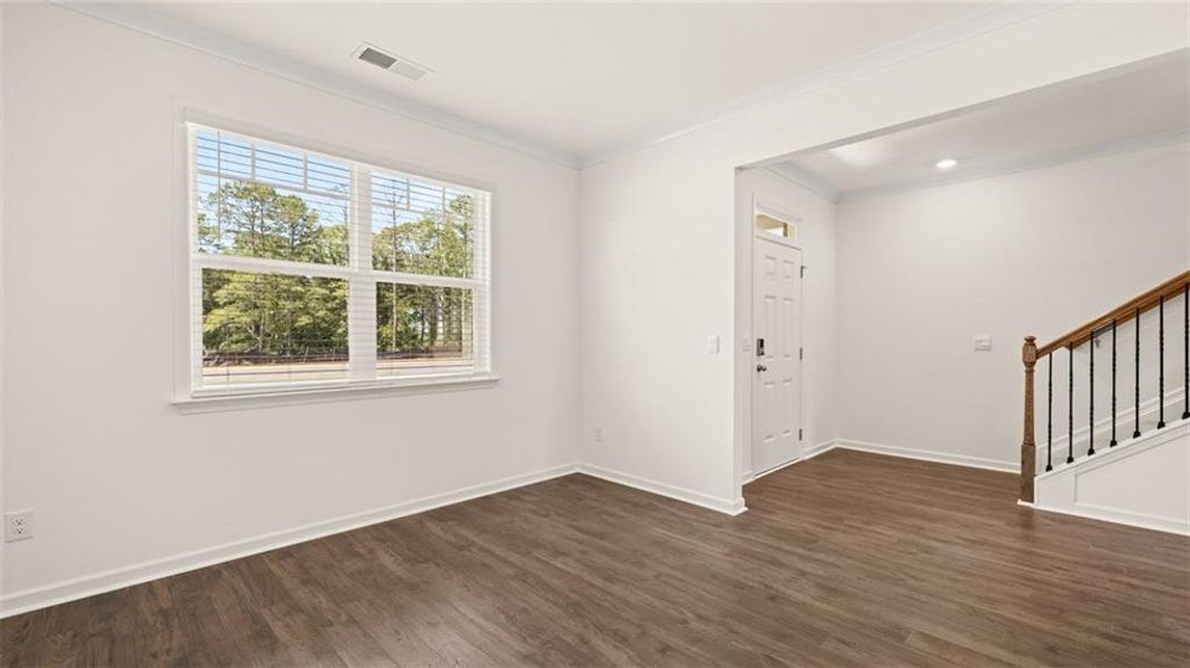 Spacious, unfurnished interior of a new home in Bridle Creek, Locust Grove (Image 28).