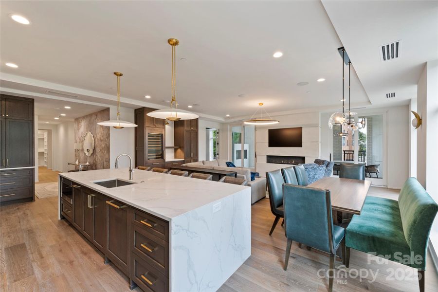 Furnished interior view inside a new home in , Charlotte (Image 23). Furnished interior view inside a new home in , Charlotte (Image 23).